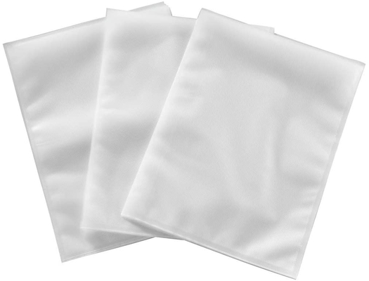 QS Bolsas de vacío transparentes para alimentos Almacenamiento sellable de alimentos de nailon 17 cm * 25 cm