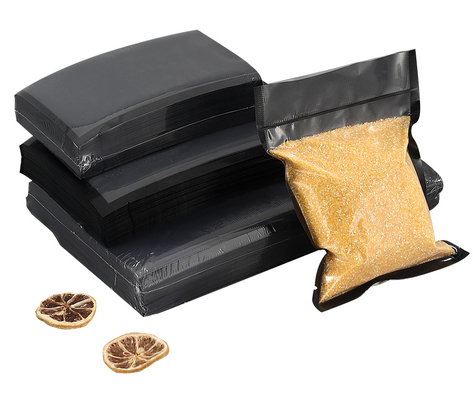 El sello de vacío resistente de QS Clear Black empaqueta 5mil precortado reciclable
