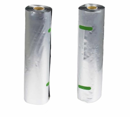 El papel de aluminio metálico coloca para arriba el congelador de Mylar de la bolsa empaqueta Rolls