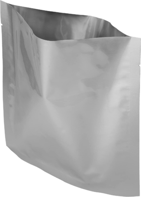 Bolsas planas plateadas de Mylar Bolsa de embalaje de papel de aluminio sin BPA
