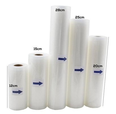 Sellador al vacío Rollos Sellado al vacío en relieve Sellador al vacío Bolsas sin BPA