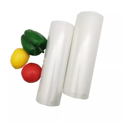 Rollos de bolsas de vacío de nailon transparentes sin BPA, 11x50 pulgadas para almacenamiento de alimentos