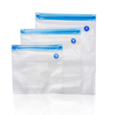 Bolsas Sous Vide reutilizables para alimentos PE PA Sellador al vacío CE Bolsas con cremallera Sin BPA