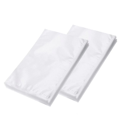 100PCS OEM SGS Bolsas de sellado al vacío Máquina de envasado de alimentos blancos