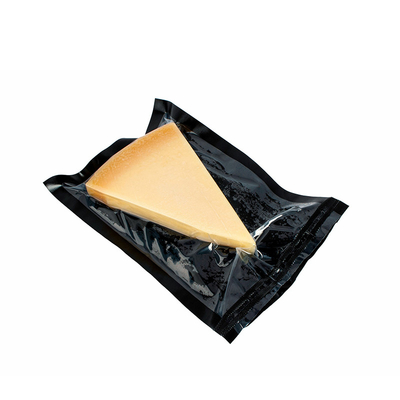 La cremallera negra Vcuum de la comida fresca del SGS empaqueta bolsas del vacío del acondicionamiento de los alimentos de 5m m
