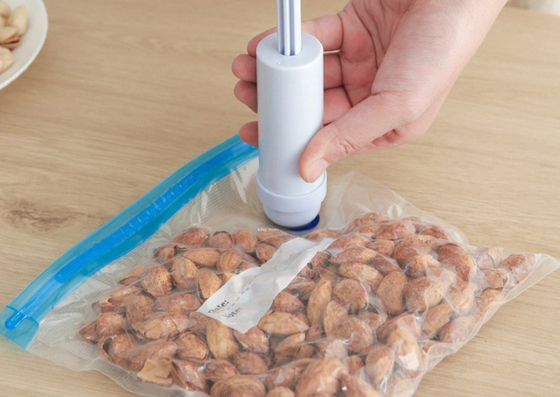 Almacenamiento de alimentos Vauum Zip Lock Sous Vide Bolsas PA PE Mango Bomba Bolsas en relieve