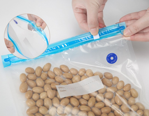 Sellador al vacío de alimentos Ziplock Sous Vide sin BPA seguro para congelador reutilizable