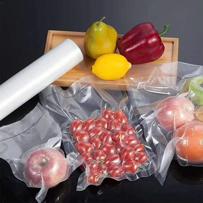 Bolsas de vacío de textura de fábrica Bolsa de bolsa de vacío en relieve con ahorro de alimentos sin Bpa 2 rollos