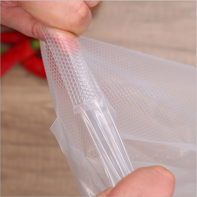 bolso modificado para requisitos particulares bolsas que se puede volver a sellar plásticas libres del almacenamiento del VAC del congelador de 60mic BPA