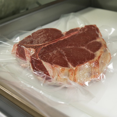 100PCS OEM SGS Bolsas de sellado al vacío Máquina de envasado de alimentos blancos