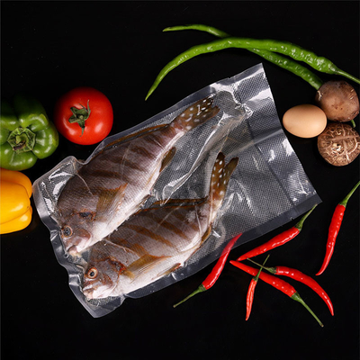 Bolsos negros del almacenamiento de congelador del sellador del vacío de la carne grandes para cocinar de Sous Vide