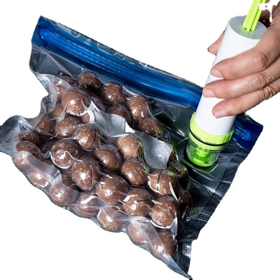 Bolsos a prueba de humedad del almacenamiento Sous Vide del vacío de BPA de las bolsas que se puede volver a sellar libres de la bebida