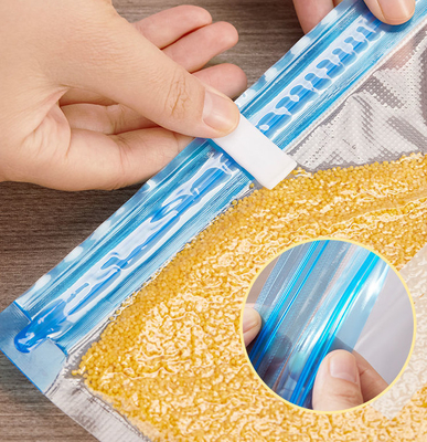 Sellador al vacío Cremallera Bolsa Sous Vide Bolsas de vacío para congelador que se pueden volver a sellar