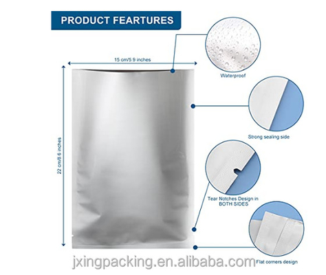 Bolso sellado lado a prueba de humedad del vacío 3 de las bolsas de plástico de Mylar del polipropileno