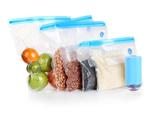 Bolsas selladas Uarter Bolsas de alimentos al vacío Reutilizable Meat Saver Sous Vide