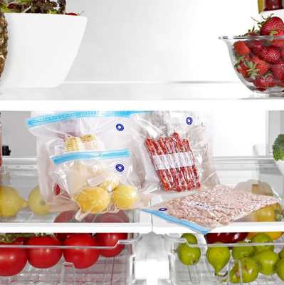 Bolsas Ziplockk selladas al vacío de polietileno Food Saver Bolsas Sous Vide