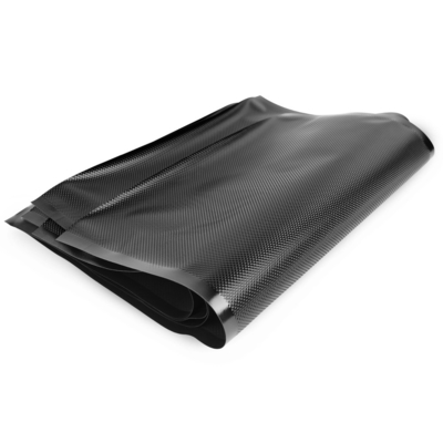 Bolsas de sellado al vacío transparentes y negras Rollos Bolsas de vacío PA PE en relieve