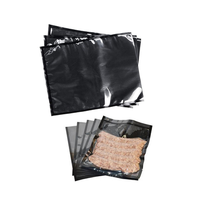 El sellador al vacío negro de nylon empaqueta 5MIL para la caja fuerte del congelador del empaquetado de Sous Vide de la comida