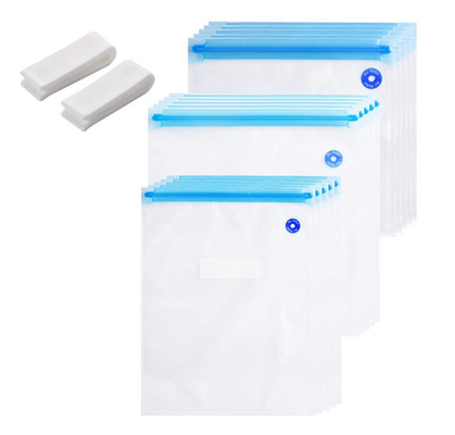 Sellador al vacío Cremallera Bolsa Sous Vide Bolsas de vacío para congelador que se pueden volver a sellar