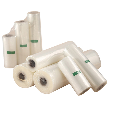 Empaquetado grabado en relieve transparente de encargo de la categoría alimenticia de Rolls del sellador del vacío