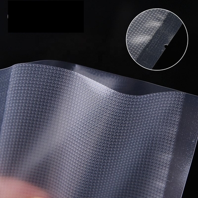 Paquete de 2 rollos de bolsa selladora al vacío de alimentos transparentes de nailon bolsas de vacío de plástico
