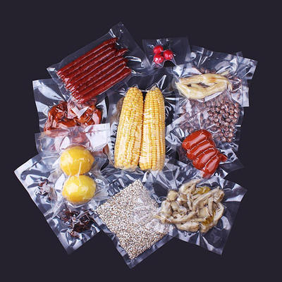 Sellador al vacío QS SGS Bolsa de alimentos personalizada Bolsa de vacío de embalaje de plástico