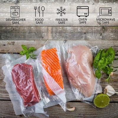 bolsas de vacío de la cocina del bolso del sellador del vacío de la comida de 11x197inch para el uso doméstico