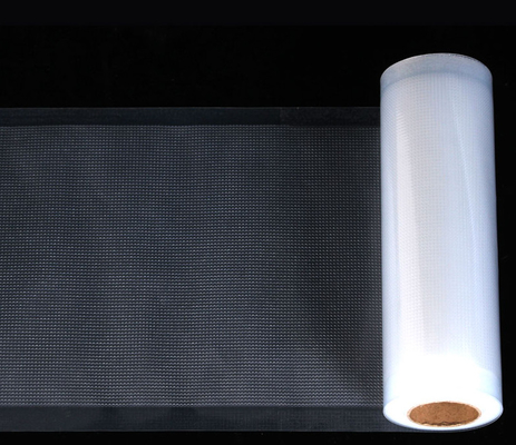 Rollo grabado en relieve completo del sellador de la conservación de alimentos de Mesh External Vacuum Packaging Rolls