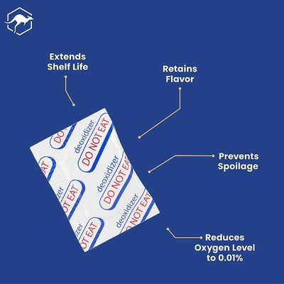 El aire Mylar apretado limpia bolsos del sellador con la aspiradora con el almacenamiento FDA de la comida de los amortiguadores del oxígeno