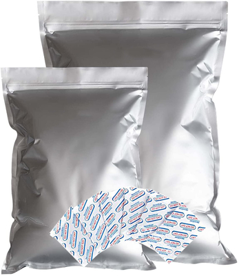 El aire Mylar apretado limpia bolsos del sellador con la aspiradora con el almacenamiento FDA de la comida de los amortiguadores del oxígeno