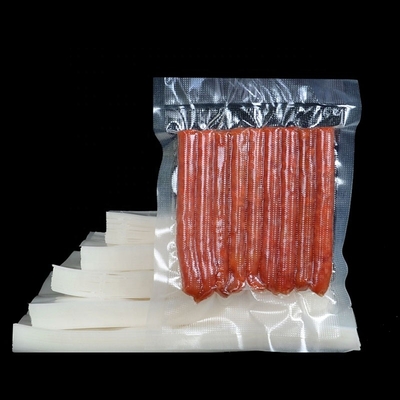 Los bolsos de vacío de Sous Vide grabaron en relieve los bolsos plásticos de la comida del vacío del PE para la carne congelada