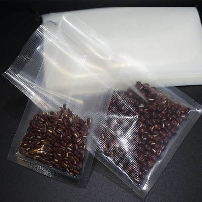 Los tres lados transparentes limpian el sellador con la aspiradora que los bolsos de la comida laminaron bolsos de vacío de nylon polivinílicos
