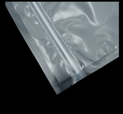 La cremallera del sellador del vacío de la comida empaqueta bolsas de nylon polivinílicas texturizadas del vacío