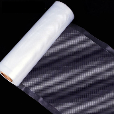 Rollos de bolsas selladoras al vacío para alimentos Rollos de bolsas de vacío seguras para congelador resistentes