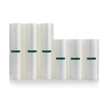 Bolsas y rollos de sellado al vacío con sellado térmico para almacenamiento de alimentos Save Vac