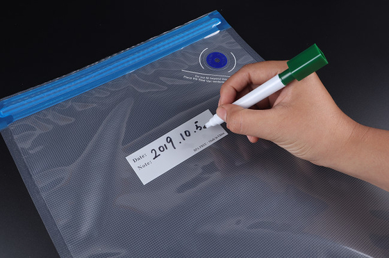 Bolsas Sous Vide reutilizables del sellador al vacío con cierre de cremallera para almacenamiento y cocina de alimentos