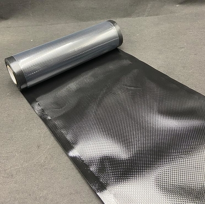 Sellador de encargo Rolls de la comida del vacío del congelador de Logo Black Vacuum Seal Roll