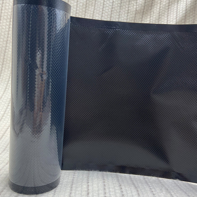 Sellador de encargo Rolls de la comida del vacío del congelador de Logo Black Vacuum Seal Roll