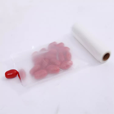 Paquete de 2 rollos de alta resistencia PE PA almacenamiento de alimentos en relieve sellador al vacío bolsas rollos