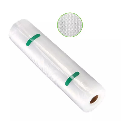 Longitud de la aduana del rollo texturizado nylon del ahorrador de la comida de las bolsas de plástico del sellador al vacío del OEM
