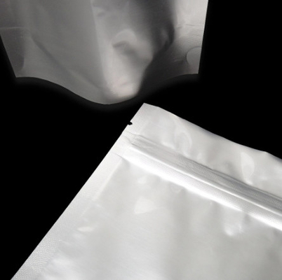 Mylar se levanta bolsas con cremallera bolsas termosellables para almacenamiento de alimentos a largo plazo