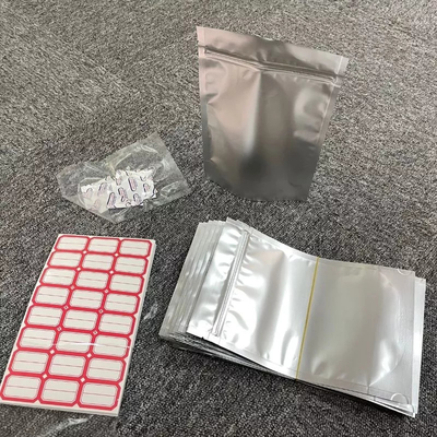 Bolsos de Mylar para almacenamiento de alimentos termosellables de astilla con etiquetas adhesivas de absorbentes de oxígeno