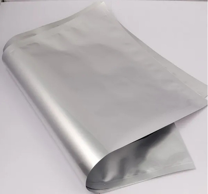 Bolsas planas plateadas de Mylar Bolsa de embalaje de papel de aluminio sin BPA