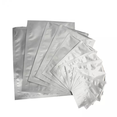 El papel de aluminio a prueba de olores empaqueta los bolsos de encargo de plata de Mylar para la comida