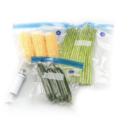 Bolsas Sous Vide Bolsas transparentes con cremallera que se pueden volver a sellar Bolsas para alimentos Bolsas para mariscos