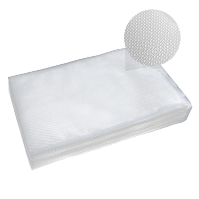 La bolsa de plástico caliente caliente del sello del sello PE de la comida congelada de QS modifica la marca para requisitos particulares el 15cm*25cm