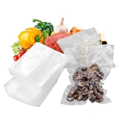 Sellador al vacío texturizado Bolsas de alimentos Bolsas de sellado al vacío de servicio pesado Nylon