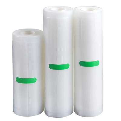 Bolsas de sellado al vacío en relieve de plástico Sous Vide para bolsas de almacenamiento al vacío de nailon para ahorro de alimentos