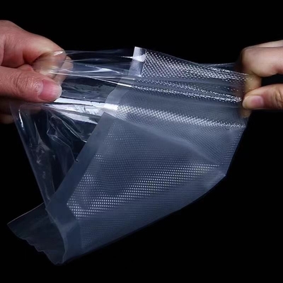 Sellador al vacío grabado en relieve de 3 milésimas de pulgada, bolsas de vacío de nailon de plástico de grado alimenticio