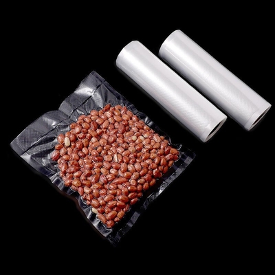 Bolsas de nylon polivinílicas grabadas en relieve plásticas del vacío del almacenamiento de la comida de Rolls del bolso del sello de vacío del CE